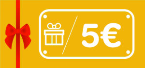 Chèque cadeau 5 €