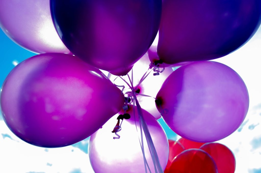 anniversaire ballons