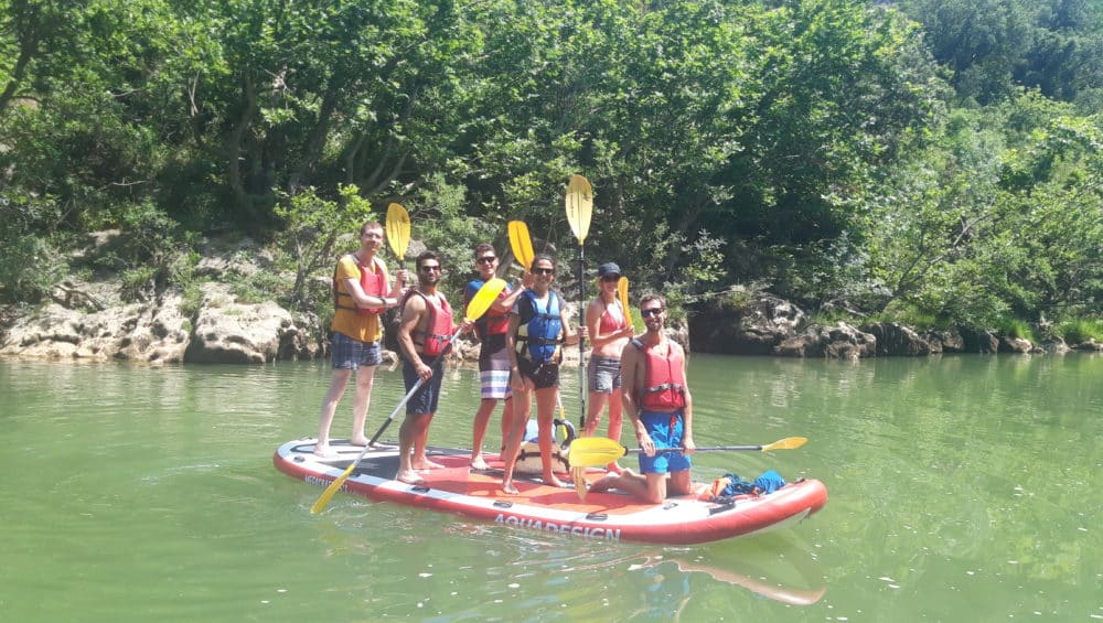 Paddle géant - Global Aventure - Parc d'activité et de loisirs proche de Montpellier