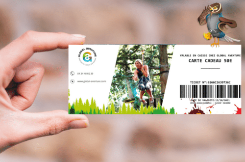 Carte cadeau prépayée Global Aventure